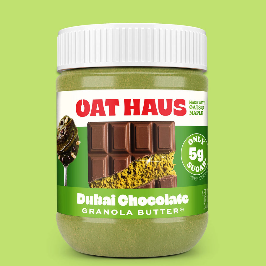 Dubai Chocolate Granola Butter Y0